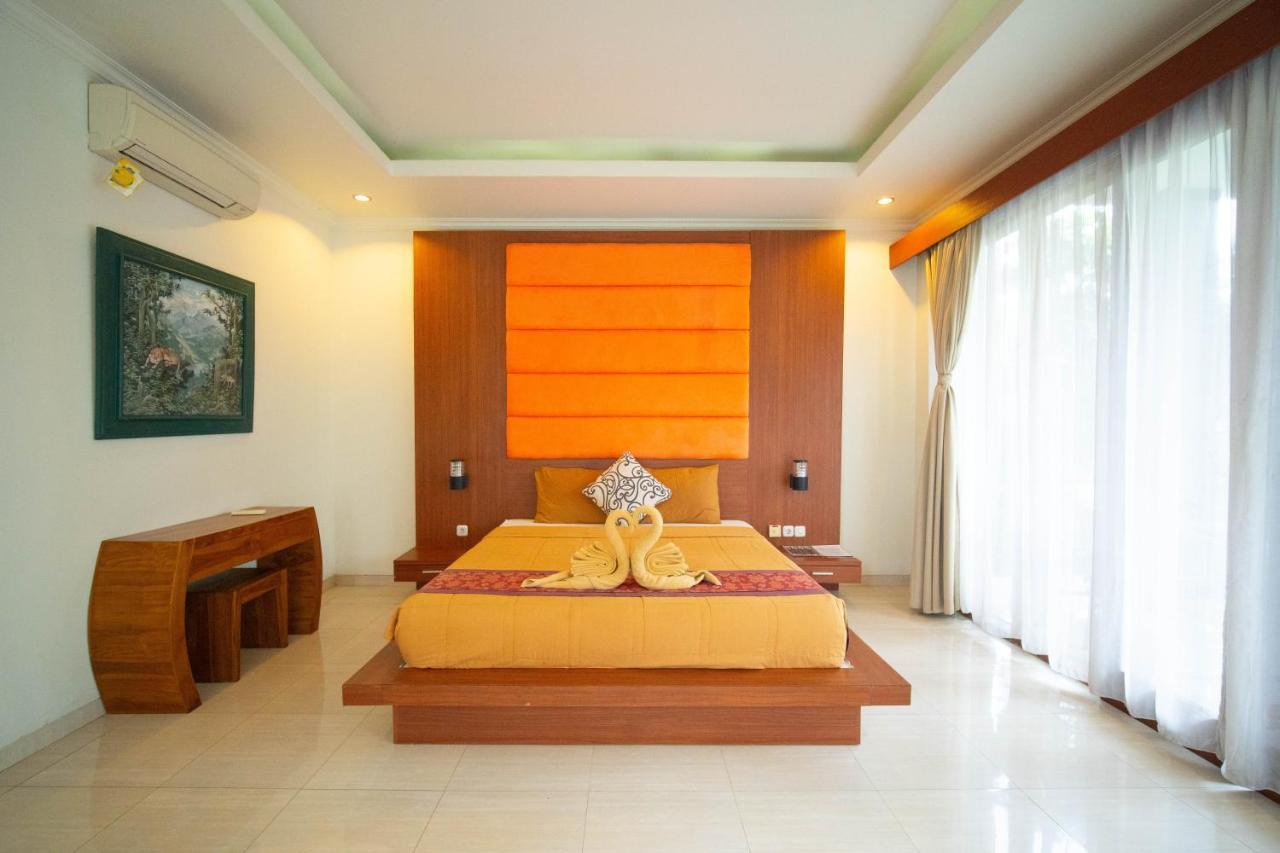 Adipana Bungalow-Balinese Room อูบุด ภายนอก รูปภาพ