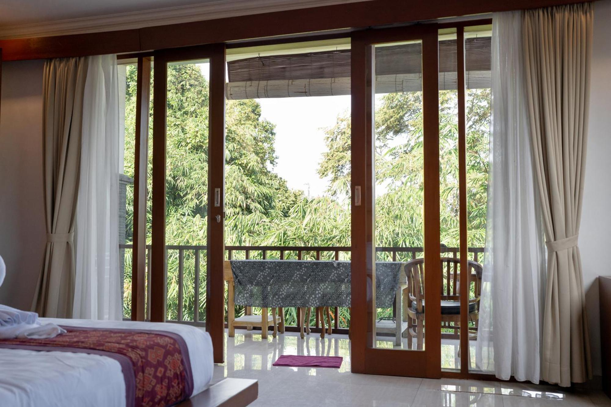 Adipana Bungalow-Balinese Room อูบุด ภายนอก รูปภาพ