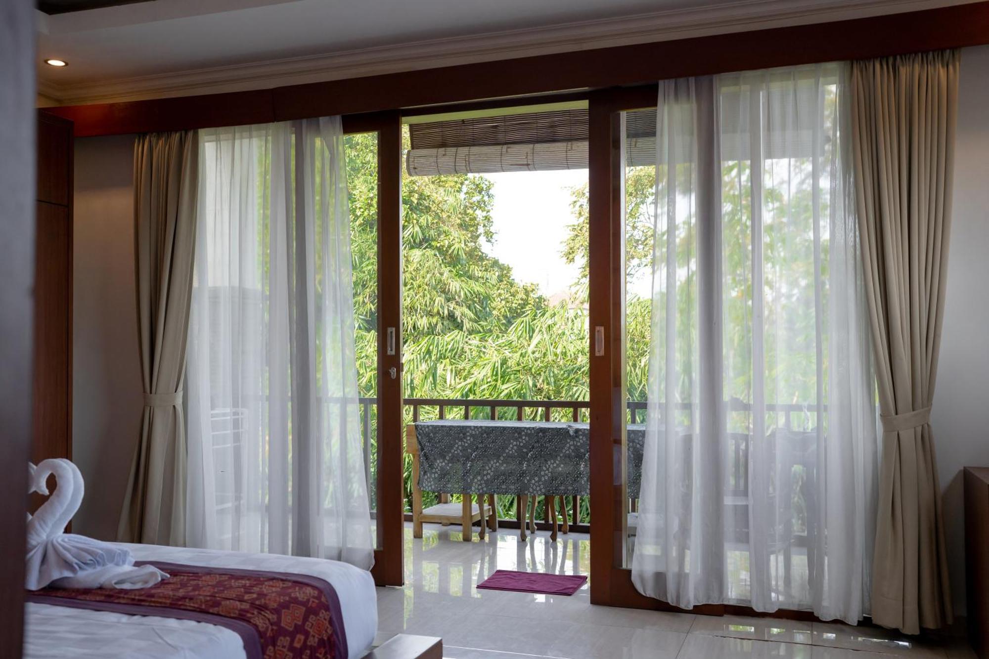 Adipana Bungalow-Balinese Room อูบุด ภายนอก รูปภาพ