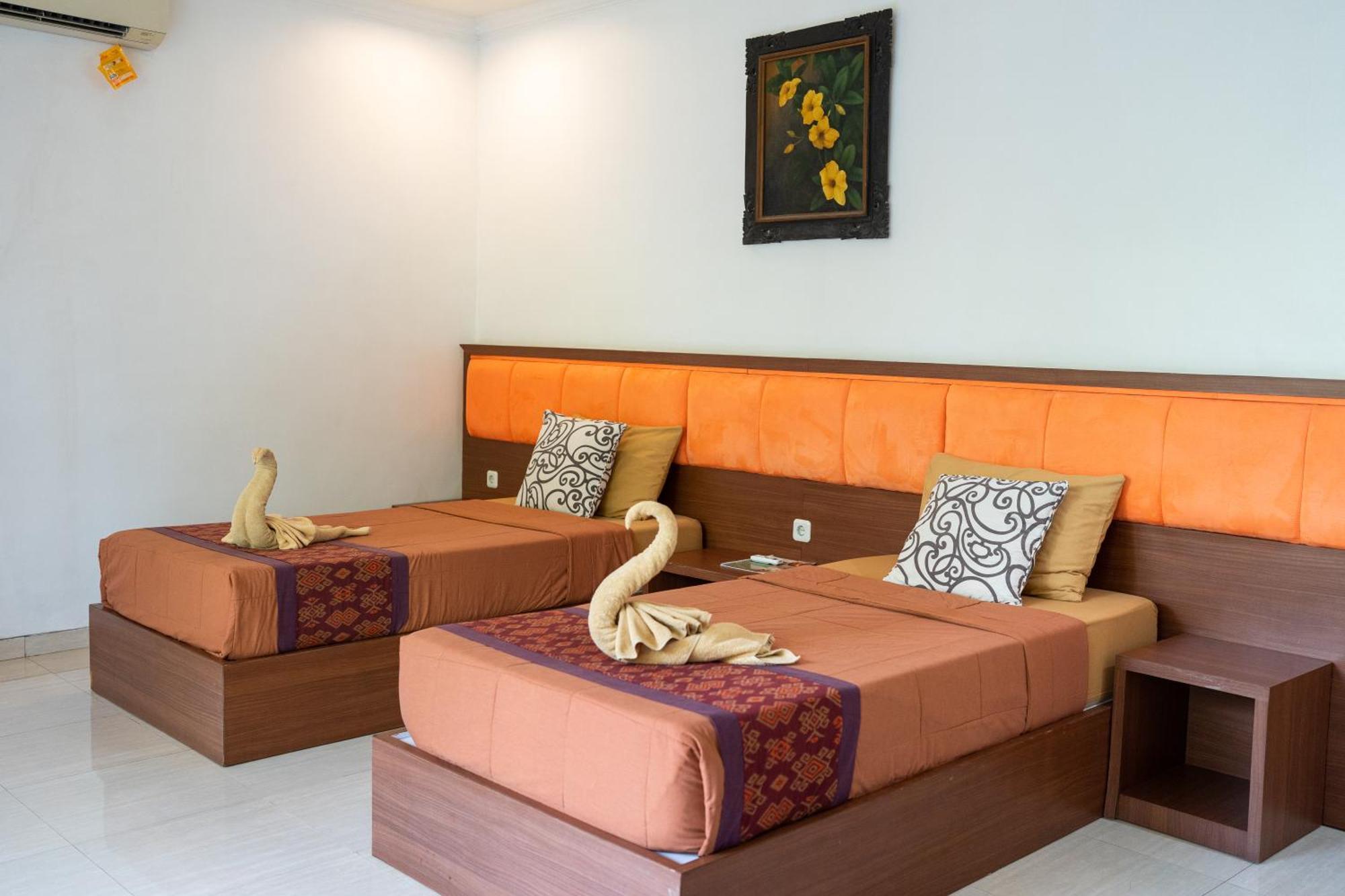 Adipana Bungalow-Balinese Room อูบุด ภายนอก รูปภาพ