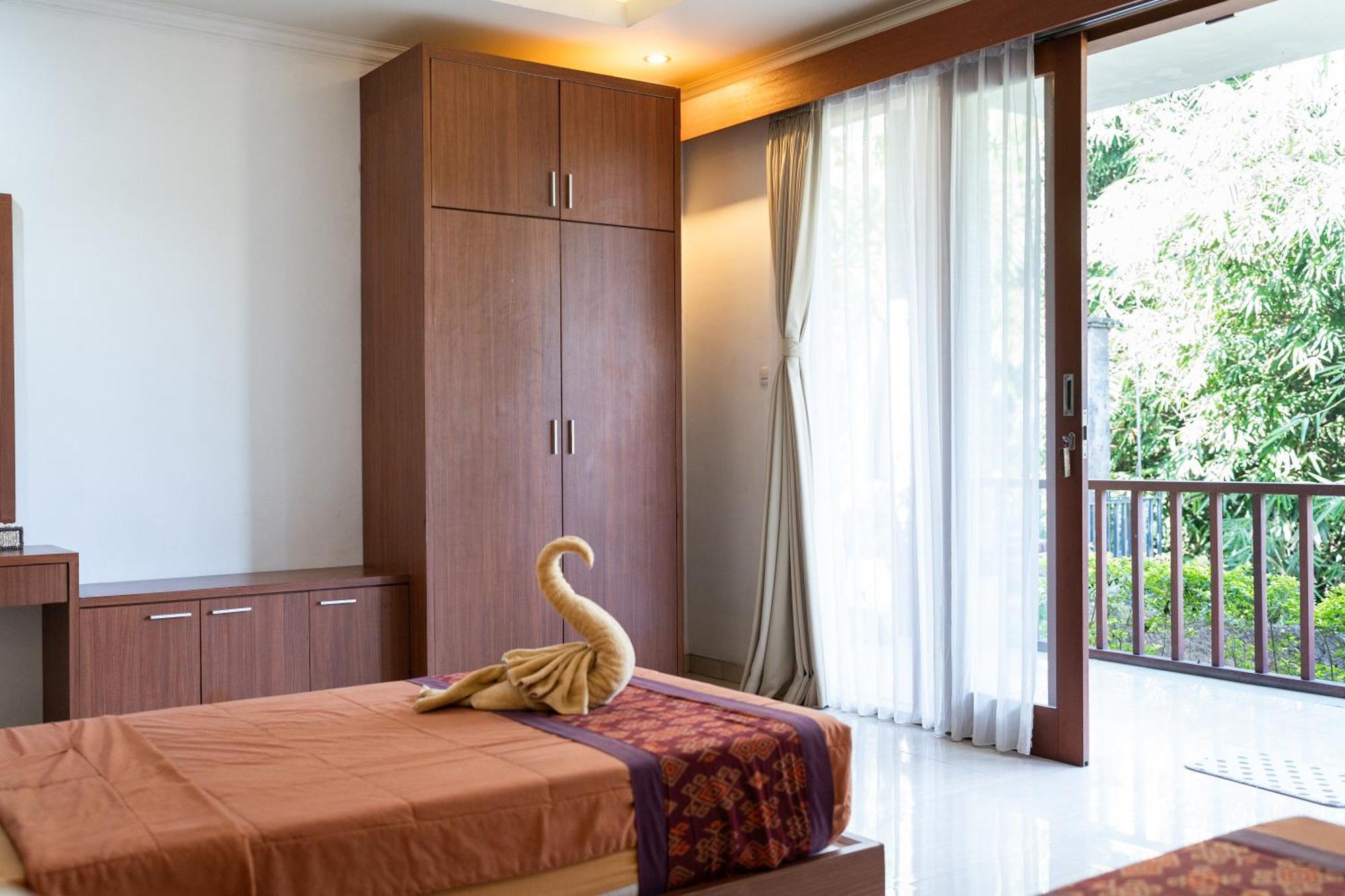 Adipana Bungalow-Balinese Room อูบุด ภายนอก รูปภาพ